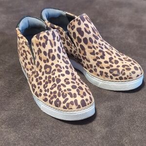 Dr. Scholl's Leopard Print Ankle Booties